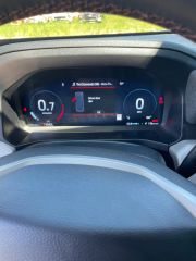 2025 Ford Explorer Active - Interior Dashboard With Vehicle Running Image
